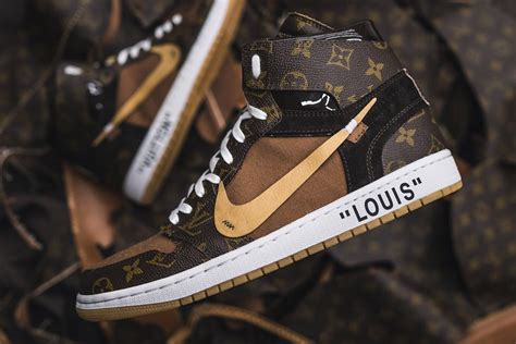 off-white x louis vuitton air jordan 1|Louis Vuitton jordan 1s.